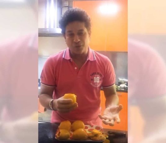 अपनी शादी की 25वीं सालगिरह पर सचिन तेंदुलकर ने अपनी पत्नी अंजलि को दिया ये सरप्राइज। Sachin-Tendulkar-Mango-Kulfi