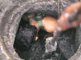 sewage cleaner died during last decade