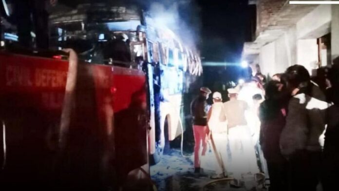 7-people-killed-in-a-bus-accident-in-rajasthan