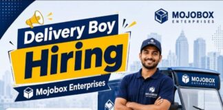 Mojobox Enterprises, WP-04, C Block, Sector-71, Noida में Delivery Boy की भारी भर्ती है। Mojobox