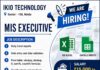 Sector-156, Ikio Technology में MIS में भर्ती है IKIO